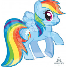 Шар (25''/64 см) Фигура, My Little Pony, Лошадка Радуга, 1 шт. в уп. 