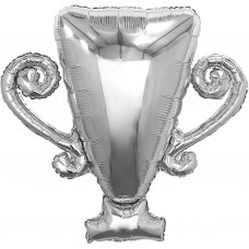 Шар (36''/91 см) Фигура, Кубок Чемпиона, Серебро, 1 шт. в уп. 